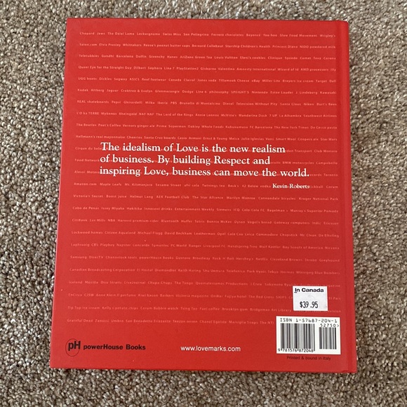 Lovemarks Book by Kevin Roberts - Picture 2 of 5